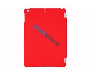 Matowe etui Back Cover do iPad Air - Czerwony