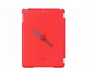 Przezroczyste etui Back Cover do iPad Air - Czerwony