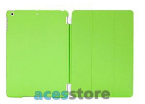 6w1- Matowe Back Cover + Smart Cover + 2x folia + rysik + ściereczka do iPad Mini 2 3 - Zielony