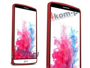 Bumper Love Mei do LG G3 - Czerwony