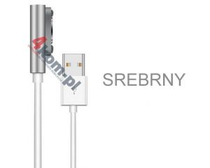 Kabel magnetyczny do ładowania do Sony Xperia - Srebrny