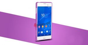 Bumper Love Mei do Sony Xperia Z3 - Fioletowy