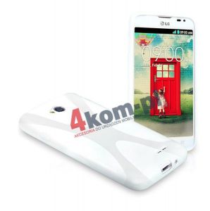 Etui silikonowe JELLY CASE do LG L65 L70 - Biały