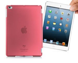 Przezroczyste etui Back Cover do Apple iPad mini 4 - Różowy