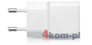 Zestaw Ładowarka sieciowa 1A biała + kabel micro USB