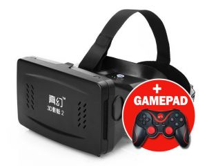 Okulary 3D 2 VR 360 Oculus Cardboard + Gamepad