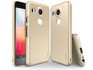 Etui Rearth Ringke Slim Nexus 5x - Złoty