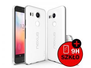 Etui Rearth Ringke Slim Nexus 5x + Szkło hartowane