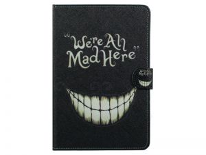 Etui ochronne dla Samsung Galaxy Tab E 9.6 We\'re All Mad Here + Szkło - We\'re All Mad Here