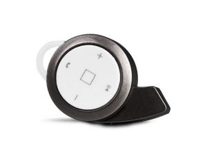 Mini Słuchawka Bluetooth Stereo Mini na dwa telefony Czarna - Czarny