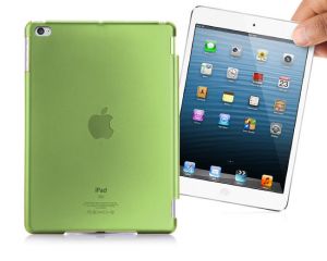 Przezroczyste etui Back Cover do Apple iPad mini 4 - Zielony