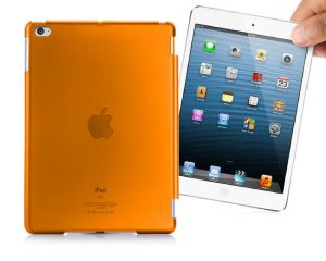 Przezroczyste etui Back Cover do Apple iPad mini 4 - Pomarańczowy