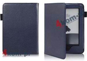 Etui Kindle 7 Touch 2014 granatowe - Granatowy