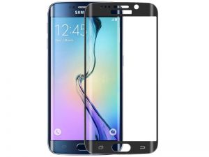 Szkło hartowane 3D cały ekran curvel 9h Samsung Galaxy S7 Edge - Czarny