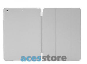 6w1- Matowe Back Cover + Smart Cover + 2x folia + rysik + ściereczka do iPad Mini 2 3 - Szary