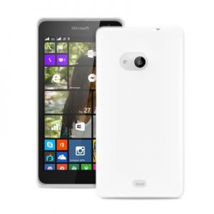 PURO Ultra Slim \"0.3\" Cover - Zestaw etui + folia na ekran Microsoft Lumia 535 (przezroc