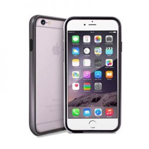 PURO Metallic Bumper Cover - Etui iPhone 6/6s (srebrny)