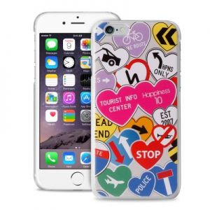 HAPPINESS ROAD - Etui iPhone 6