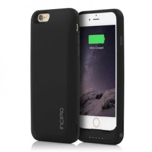 Incipio offGRID Express Case - Etui z baterią 3000mAh do iPhone 6/6s MFi (czarny)