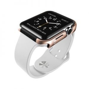 X-Doria Defense Edge - Aluminiowy bumper do Apple Watch 42mm (złoty)