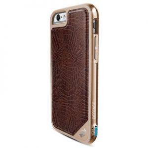 X-Doria Defense Lux - Aluminiowe etui iPhone 6 Plus/6s Plus (Brown Croc)